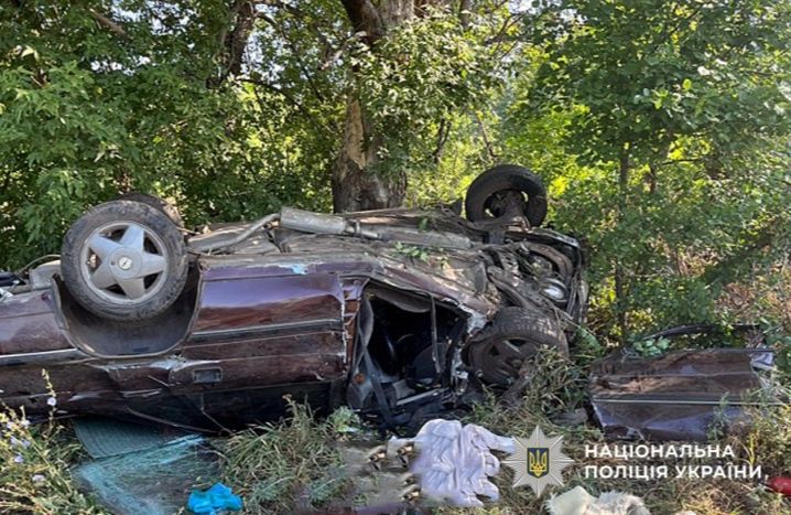 ДТП на трасі Р-11 Полтава — Красноград | Фото: pl.npu.gov.ua