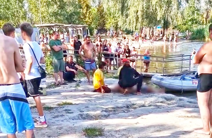 Кадр з відео Дениса Корнєєва