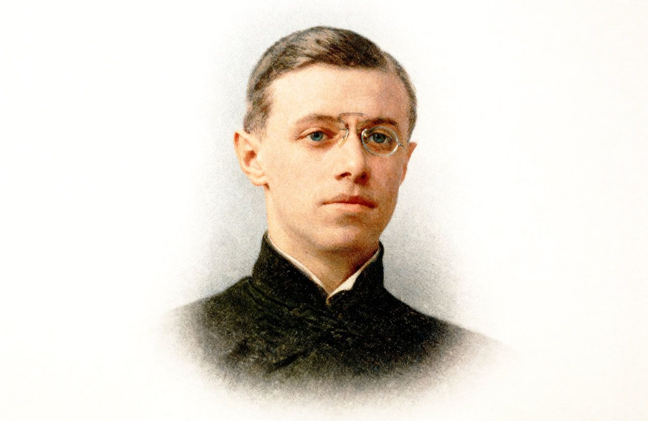 Микола Божко-Божинський. Лубни, приблизно 1915 рік — реставроване та колоризоване фото