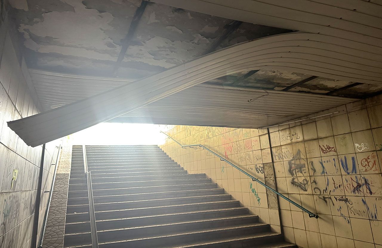 Підземний перехід на «Електромоторі» | Фото Анастасії Недогорської