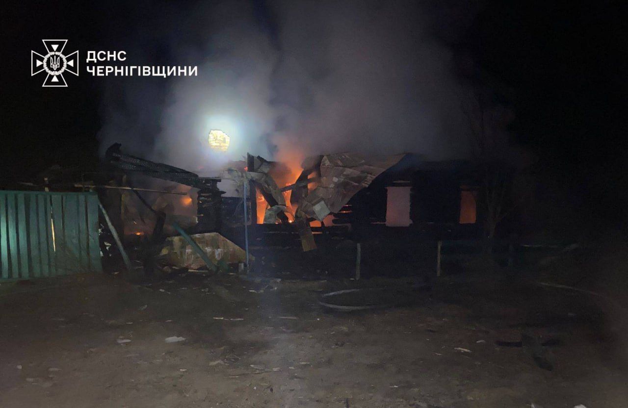 Наслідки влучання на Чернігівщині