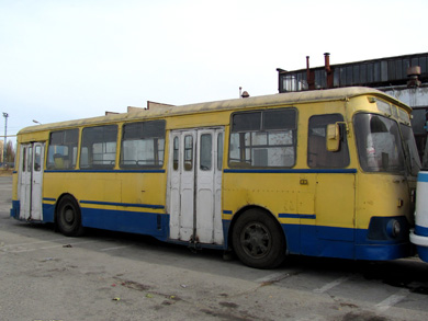 ЛиАЗ-677М в Комсомольске