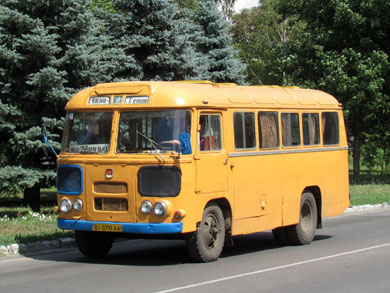 ПАЗ-672М в Лубнах