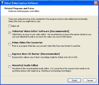Установка программы Debut Video Capture Software