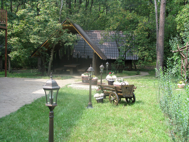 Летняя беседка в кафе «Лукоморье»