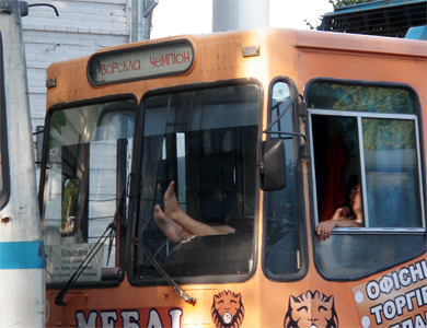 У Полтаві зупинилися тролейбуси