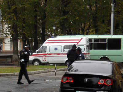 В Полтаве террористы захватили отель Палаццо