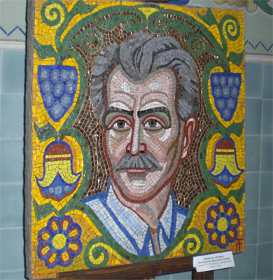«Портрет В.Г. Кричевського», Тоцький Л.Г. (Мозаїка. 2011 р.)