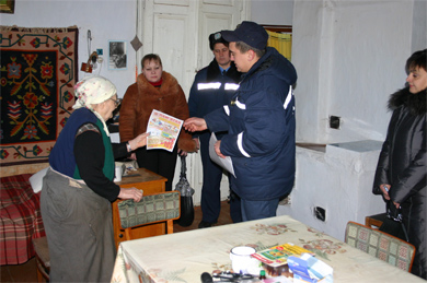 Рятувальники провели рейд в Октябрському районі Полтави
