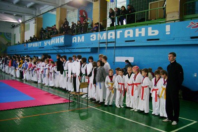 Турнір з тхеквондо у полтавському спортивному комплексі «Спартак»