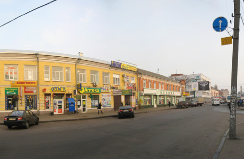 Улица Шевченко в Полтаве
