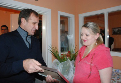 У Кременчуці перша дитина 2012 року отримала 3 тисячі гривень