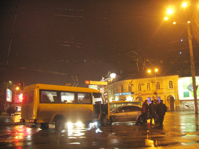 ДТП на перехресті вул. Леніна та Фрунзе