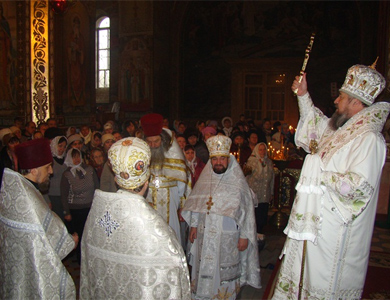 В Миргороде отметили праздник Собора Пресвятой Богородицы
