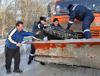 Полтавські «даішники» допомогли водію з Дніпропетровщини