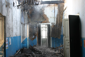 Школа після пожежі