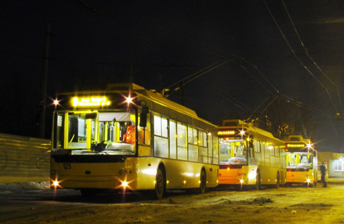 У Полтаві тролейбуси вечорами «перевозять повітря»