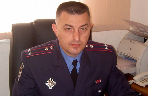Начальник отдела связей с общественностью ГУМВД Украины в Полтавской области Юрий Сулаев