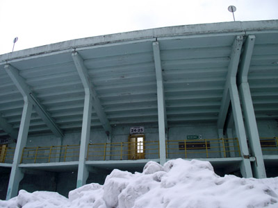 «Снежные оковы» стадиона «Ворскла» растают сами