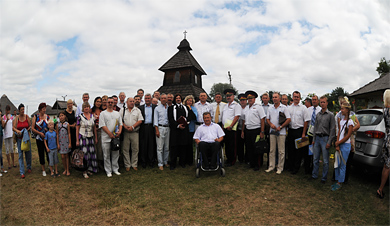 Громадська рада при Полтавській ОДА на національній Сорочинській ярмарці в селі Великі Сорочинці в серпні 2011 року