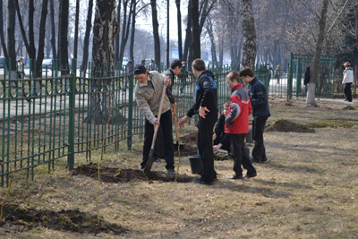 Полтавські школярі долучилися до акції «Майбутнє лісу у твоїх руках»