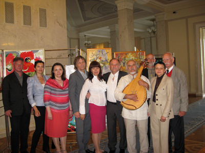 У Верховній Раді України презентували картини полтавських художників