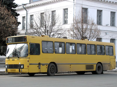 Автобус 22-го маршруту СП «УМАК»