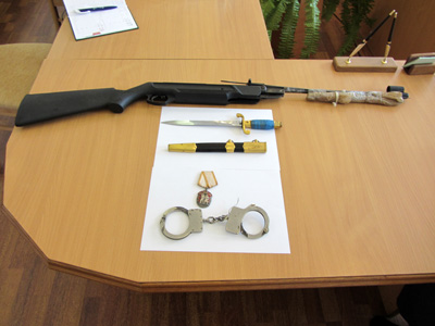 Полтавська митниця виявила контрабанду зброї
