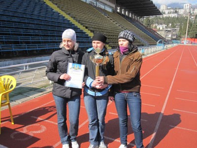 Жіноча команда з тріатлону зайняла третє місце у загальнокомандному заліку