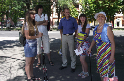 На захист української мови у Полтаві прийшло 10 чоловік