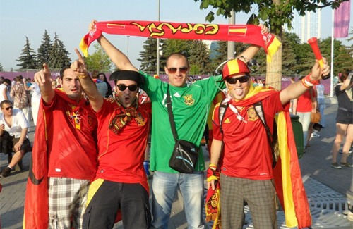 Полтавские болельщики Евро-2012 остались довольны