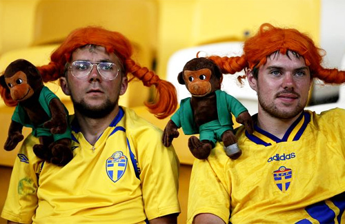 Уболівальники Швеції