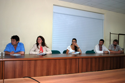 17 серпня в Полтаві провів прес-конференцію лідер Всеукраїнського об'єднання «Свобода» Олег Тягнибок