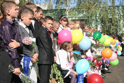 Олександр Удовіченко в Кременчуці: Перший дзвоник пролунав сьогодні в усіх школах міста