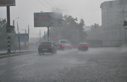 Злива у Полтаві