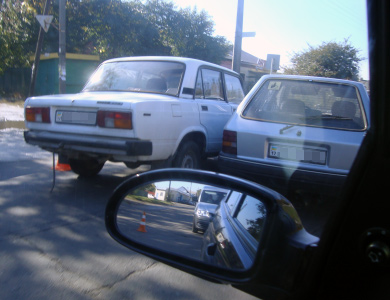 В Полтаве на улице Половка столкнулись два авто