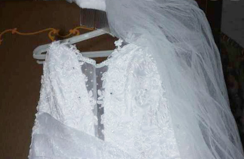 На Полтавщине мужчина украл у «бывшей» свадебное платье и фату