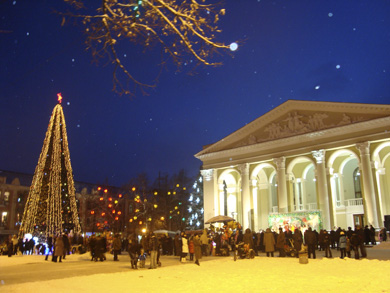На головній площі міста відбулося святкування Різдва