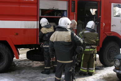 Пожежна на вул Докучаєва, 10 у Полтаві  Пожежна на вул Докучаєва, 10 у Полтаві