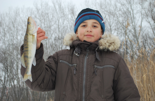 Одинадцятирічний рибалка Вадим