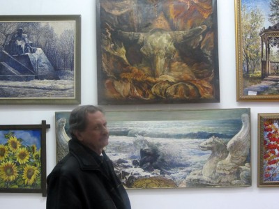 Відомий полтавський художник Трохимець-Мілютин відсвяткував ювілей
