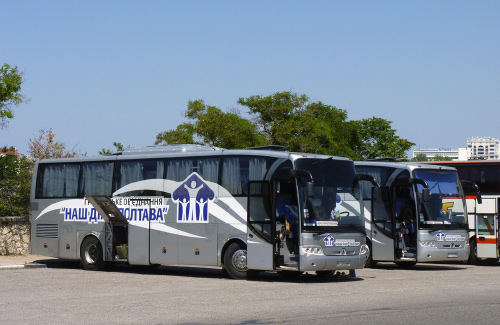 Автобуси ГО «Наш дім — Полтава» в Севастополі (19.06.2012)