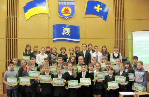 В Комсомольську нагородили переможців учнівської вікторини