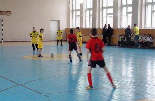 Школярі Миргородського району виборювали першість з футзалу