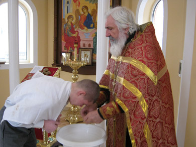 У Кременчуцькій виховній колонії пройшов обряд хрещення