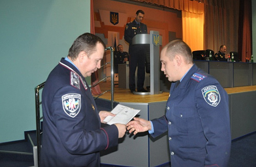Головний міліціонер Полтавщини відзначив чорнухинських правоохоронців