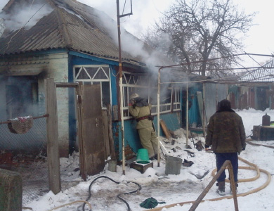 Учора близько 13:10 в будинку в селі Єлизаветівка Диканського району сталася пожежа