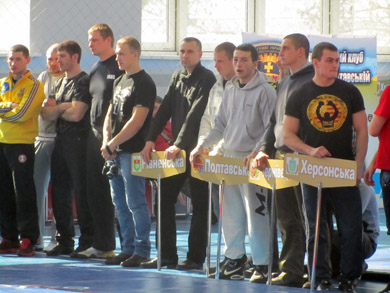 У Полтаві пройшов Чемпіонат з рукопашного бою серед правоохоронців