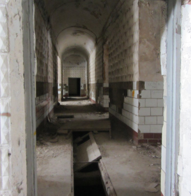 Пустой коридор Кадетского корпуса