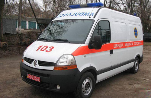 Автомобіль швидкої медичної допомоги  на базі «Renault Master L2H2»